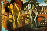 Salvador Dali Famous Paintings - The Metamorphosis of Narcissus